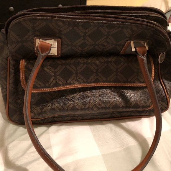 Vintage Liz Claiborne purse with matching wallet. Iconic design faux leather - Picture 5 of 10